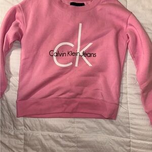 Calvin Klein Pink Sweatshirt